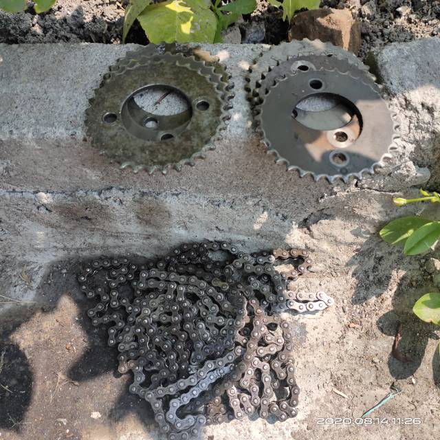 RANTAI KAMPRAT CB100 CB125 ORIGINAL.MATA 98 DAN 100