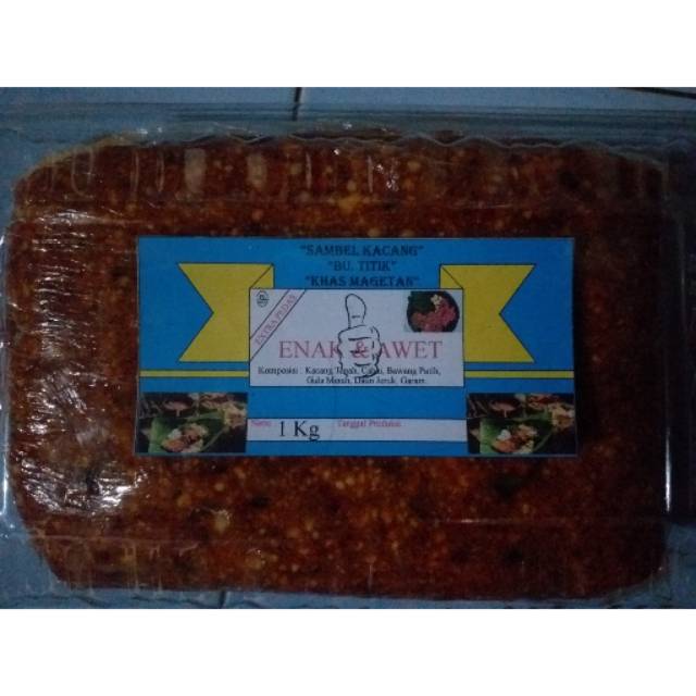 

Sambel Kacang/Sambel Pecel "KHAS MAGETAN