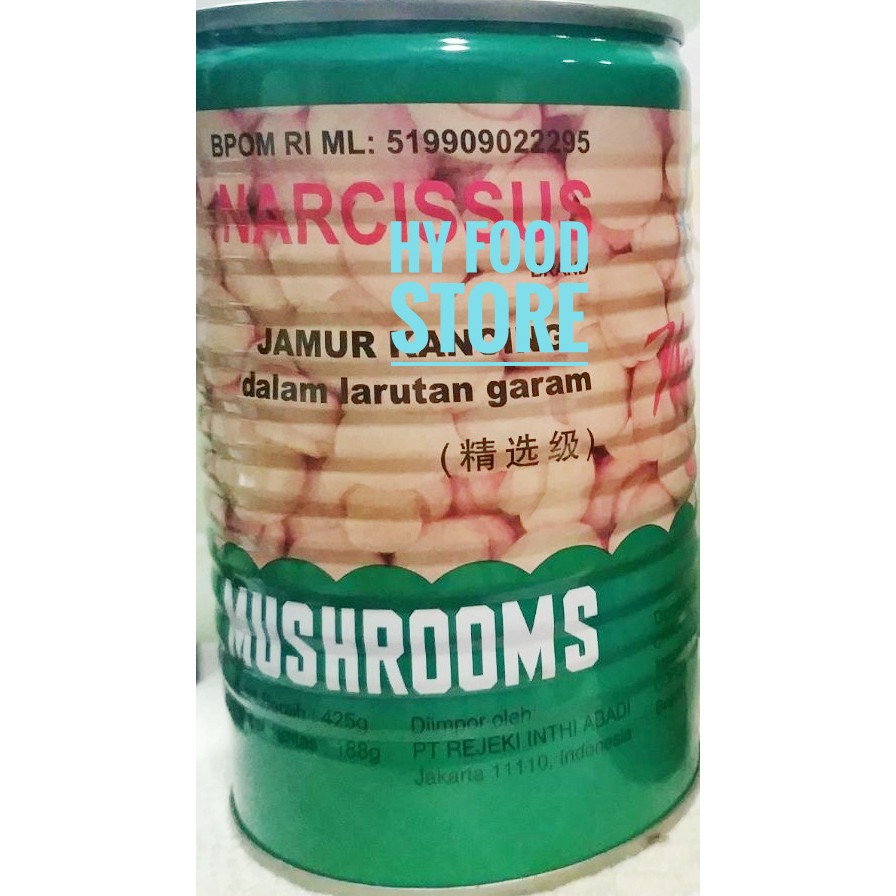 

Grosir Narcissus Mushroom Jamur Kancing Kaleng Murah