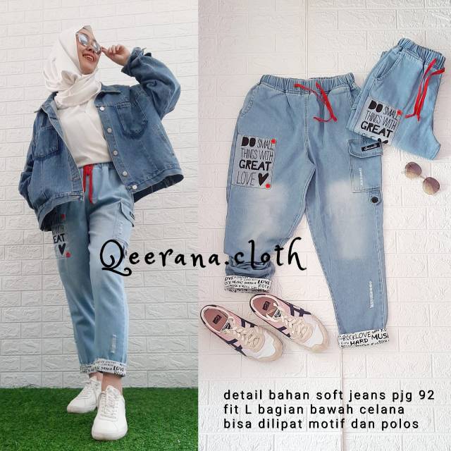 JEANS QEERANA.CLOTH TERBARU LIMITED STOK