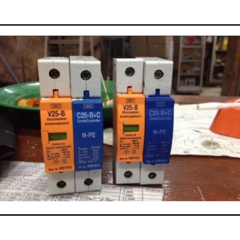 surge arrester OBO betterman surge arrester OBO V25-B 1phase + NPE v 25
