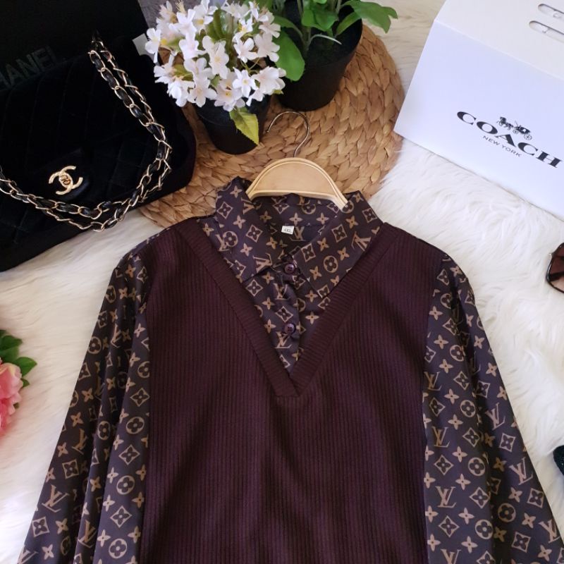 LOUISE VUITTON AUTHENTIC BLOUSE