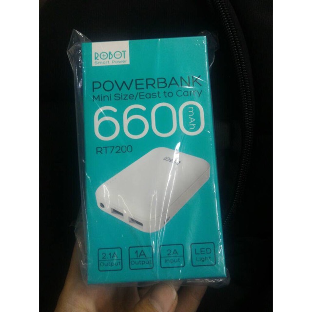 Powerbank Robot 6600Mah