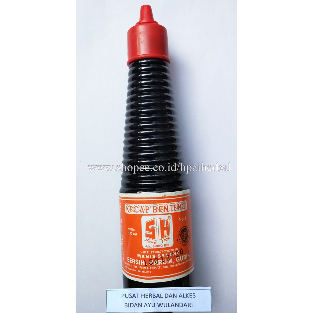 

Kecap Manis Organik SH Benteng 140 ml