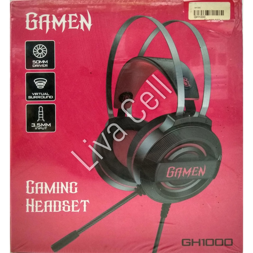GAMEN Headset Gaming GH1000 Headphone