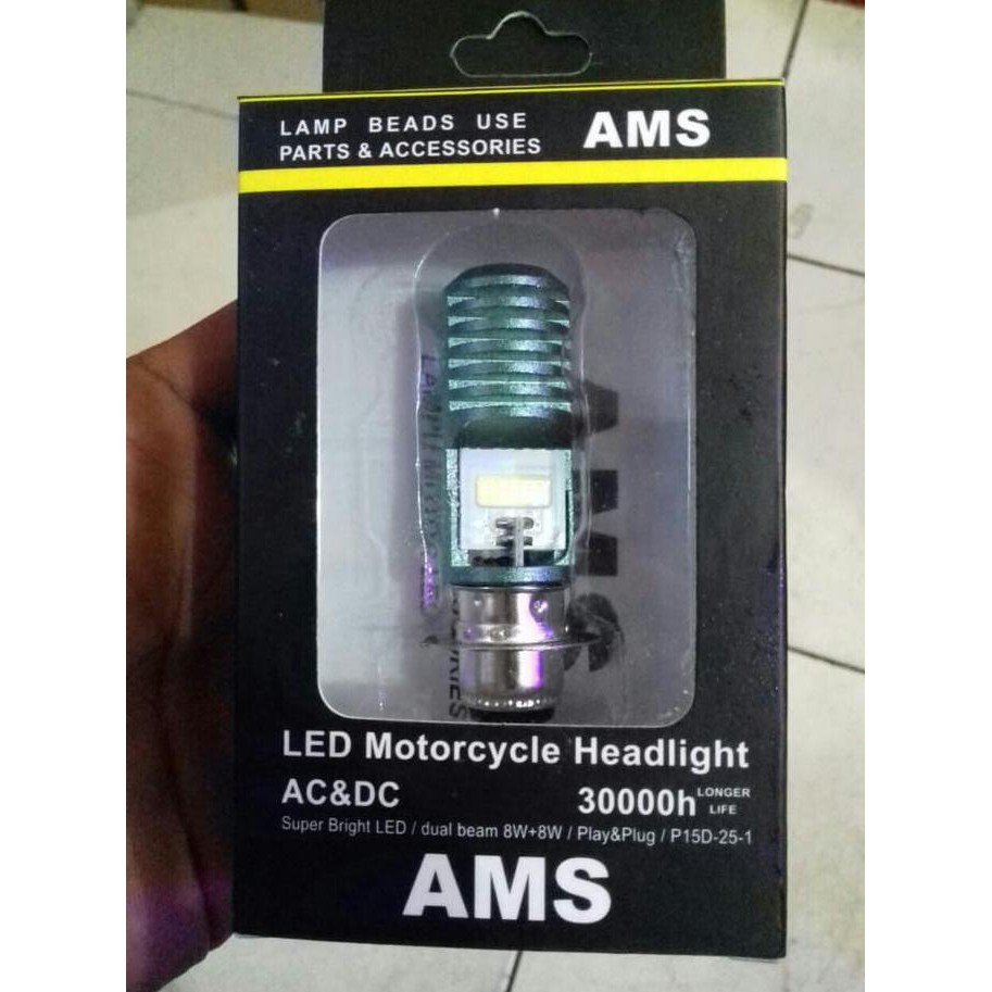 STAR LAMPU UTAMA LED HEADLAMP MOTOR H6 TYTO #7