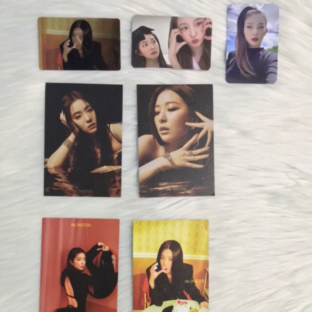 Red Velvet - “Monster” Photocard pc / Postcard / Lenticular card / Folded Poster only Irene Seulgi