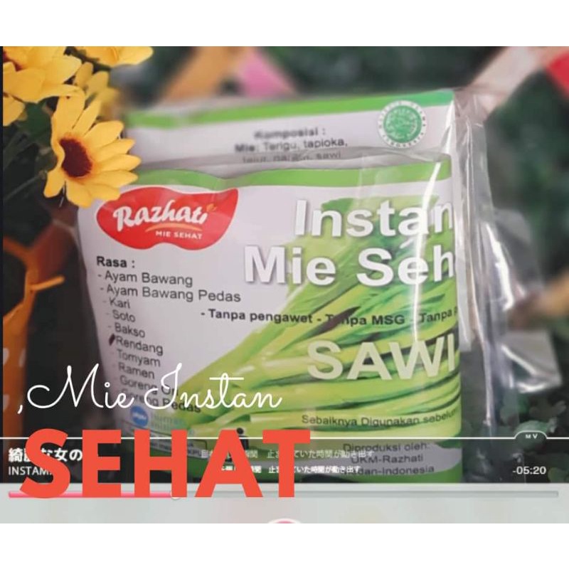 

Mie Sehat Organik Sayuran RAZHATI