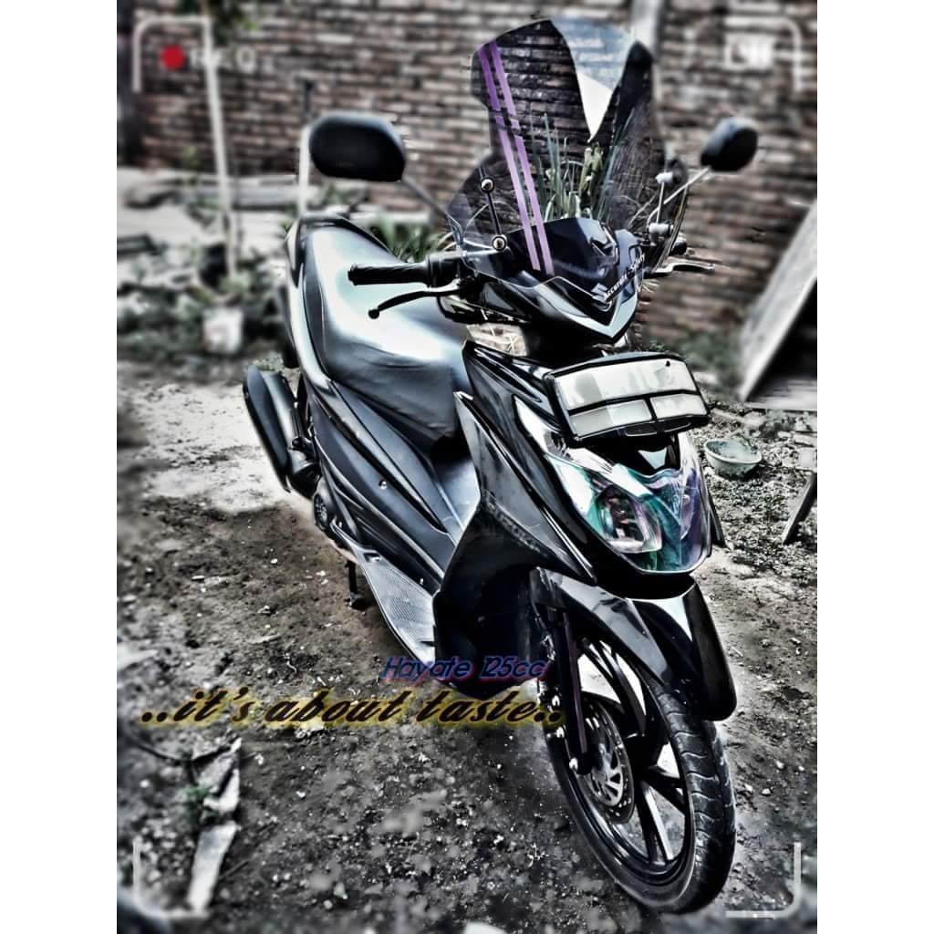 Windshield Winsil Visor Penahan Angin Uniq Yamaha Mio S M3 J Windshield Winsil Visor Penahan Angin Uniq Yamaha Mio S M3 J