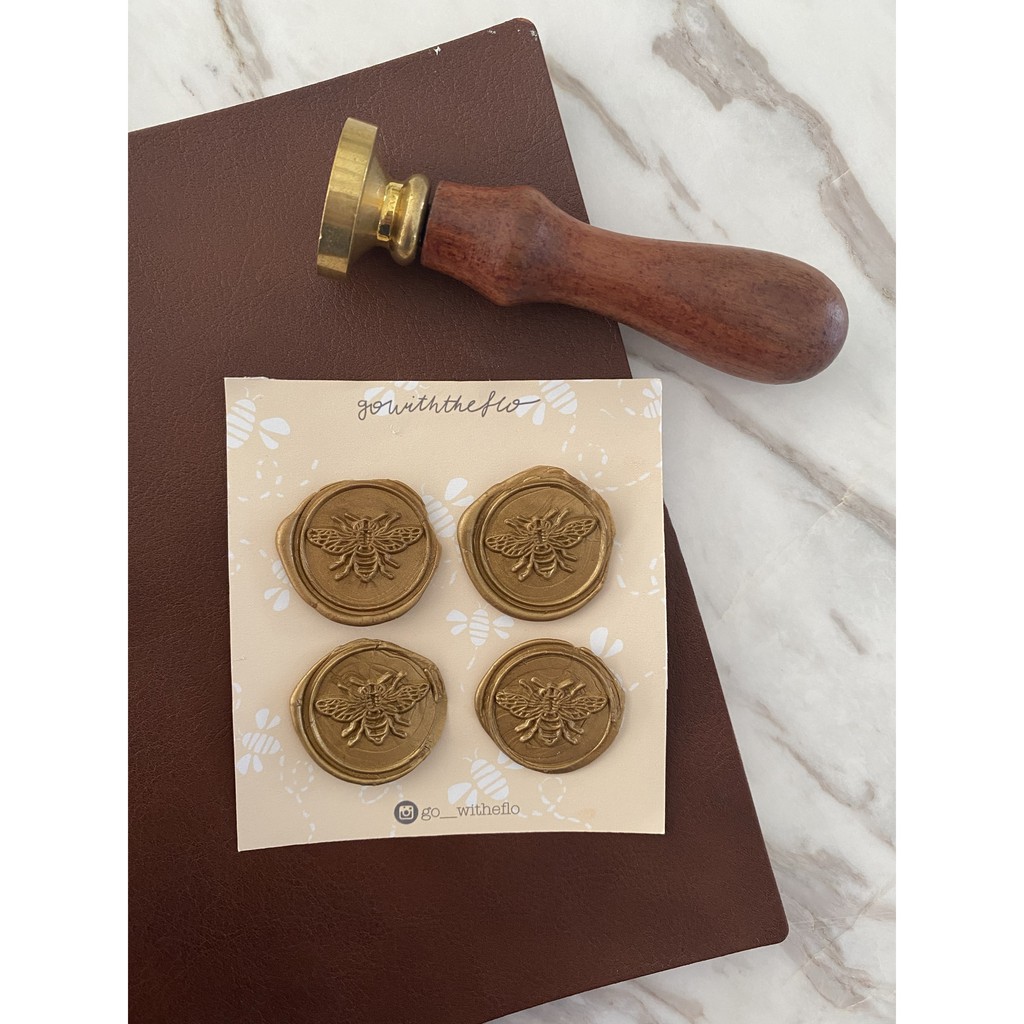 

Gold Bee Wax Seal Stamp