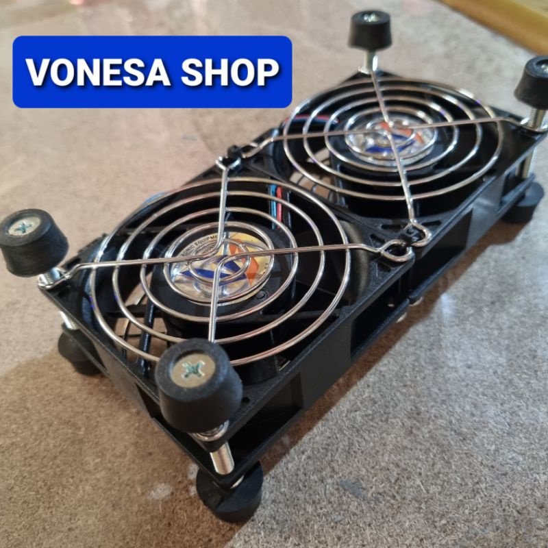 Kipas usb pendingin modem router wifi ps3 ps4 / Cooling pad 16x8cm 8000RPM Fan Cooler with cover