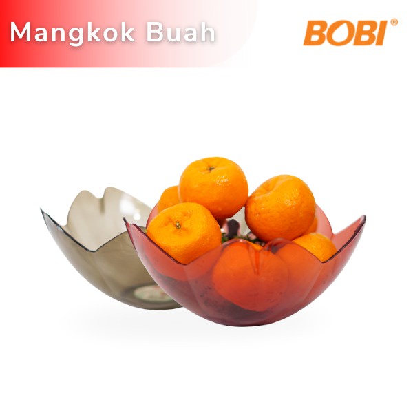 Mangkok Buah dan Sayuran - Keranjang Buah  - PET Fruit Plate Modern Style (Warna Random)