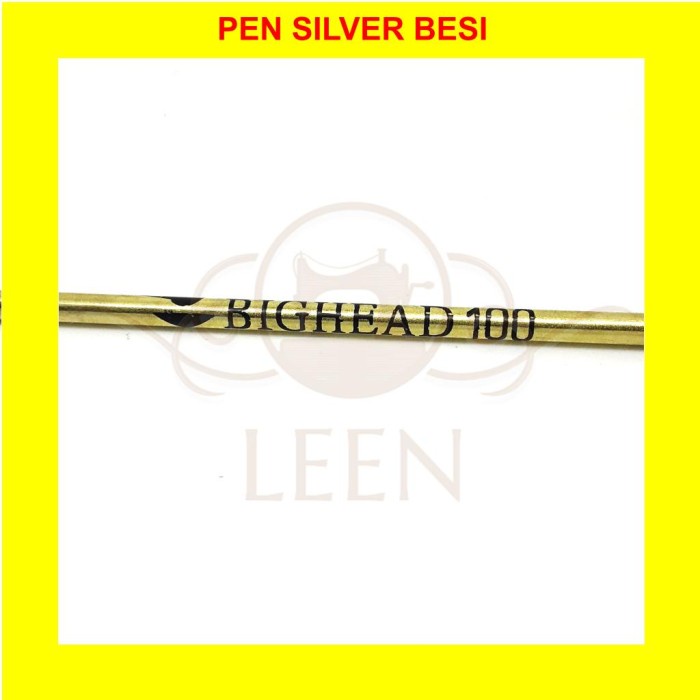 Bolpen / Pen Besi Silver untuk Pola Kain, Kulit, Oscar, Spon LEEN