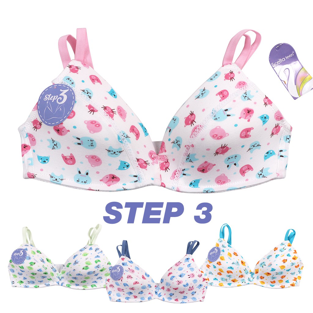 Scelta - Step 3 Bra Remaja Miniset Bh Teenager Scelta Teen Bh Sc T3 102