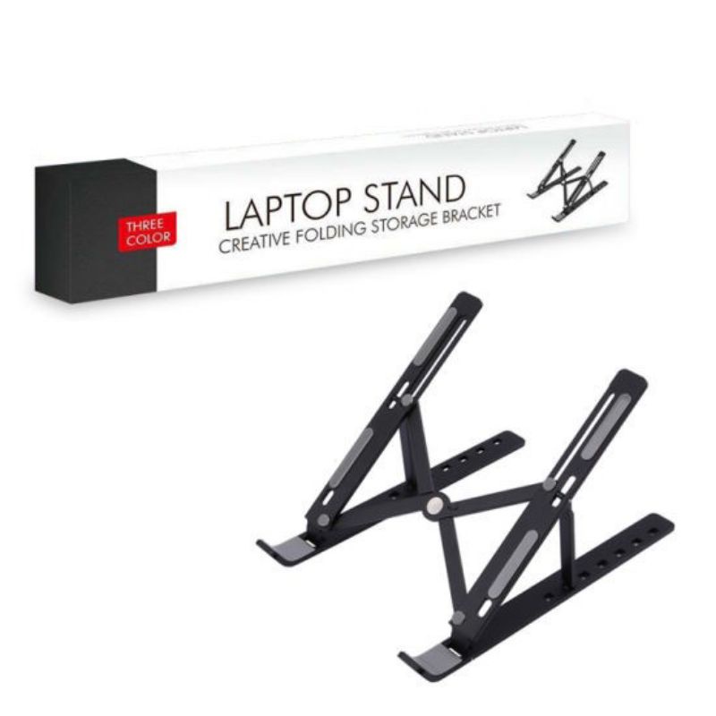 Jual STAND LAPTOP LIPAT MULTIFUNGSI/PENYANGGA LAPTOP STAND HOLDER