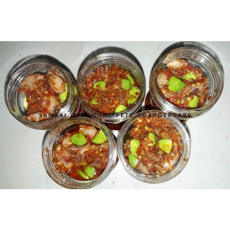 

SAMBAL BABYCUMI PETE 150gram | SAMBAL BABYCUMI KERING ASIN PETE