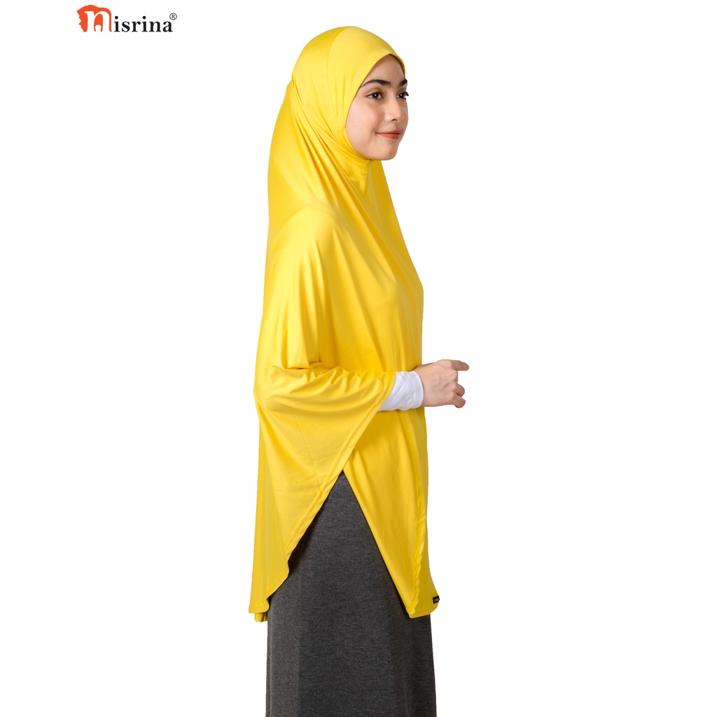 Nisrina Kerudung Syari Syira Fattana - Bergo Khimar Jilbab Umroh Hijab Haji Ukuran Jumbo Fashion Mus