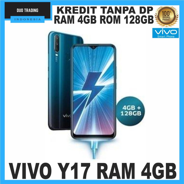 Jual Vivo Y17 PRO RAM 4GB ROM 128GB GARANSI RESMI VIVO INDONESIA