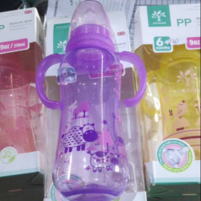 Botol susu gagang bayi ZR-001Q ukuran 270 ml