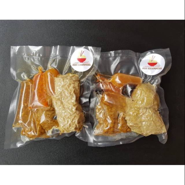 

Paketan Bakmi Sicimping untuk 2 porsi