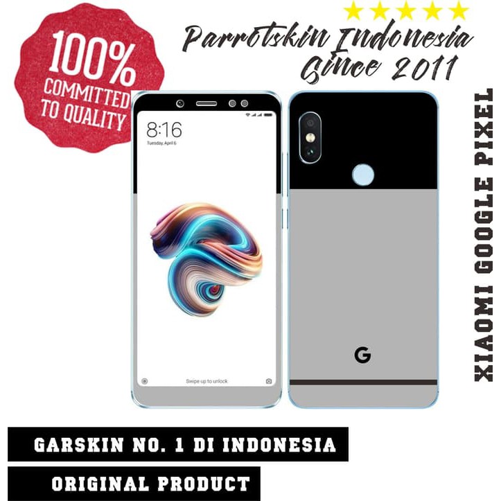 Garskin Skin Xiaomi redmi 1 2 3 4 4a 5 5a note s2 a1 Google Pixel