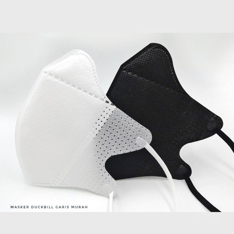 MASKER DUCKBILL GARIS ISI 10PCS