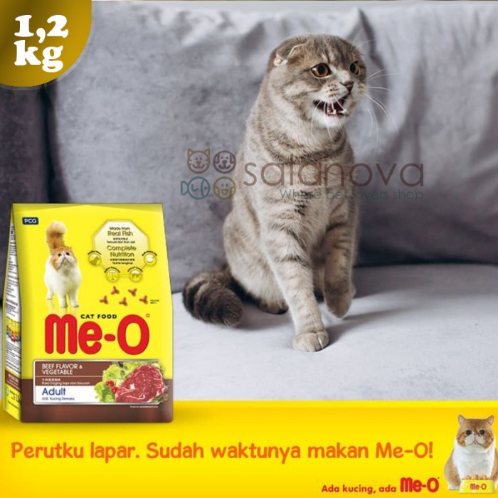 Meo Adult 1.2kg Makanan Kucing Kering Me-O