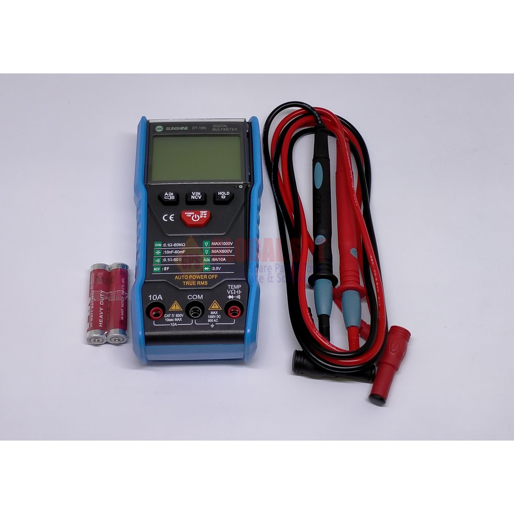 MULTITESTER SUNSHINE DT19N DIGITAL / TOOLS / TOOL MULTI TESTER DT-19N MINI