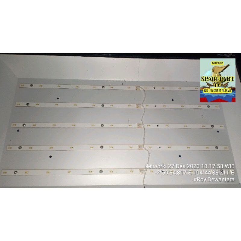 BL BACKLIGHT LAMPU ORIGINAL TV LED POLYTRON PLD 22D900