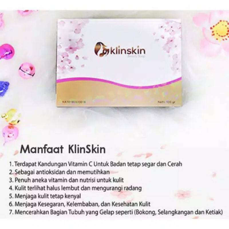 Sabun KlinSkin Beauty Original - Sabun pemutih badan 100gr