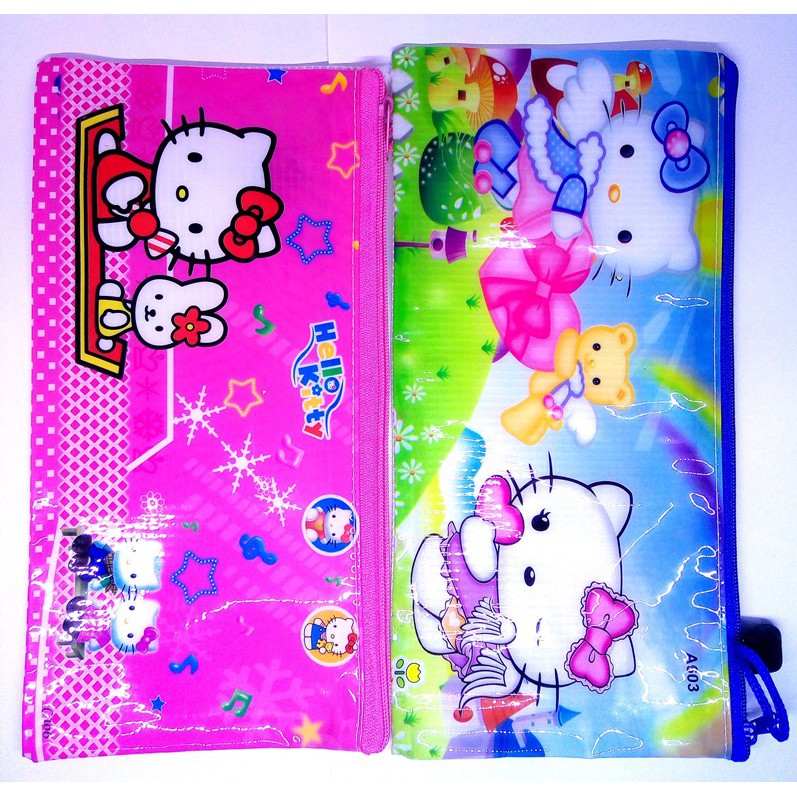 

Tempat Pensil / ATK Jaring-Jaring Karakter Kecil - 23.2 x 12 cm