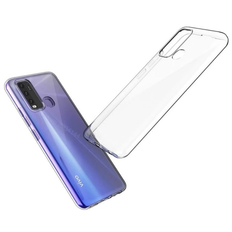 Clear Case Vivo y50/y30, v17 Case jelly clear case tebal Soft Case bening Premium Quality