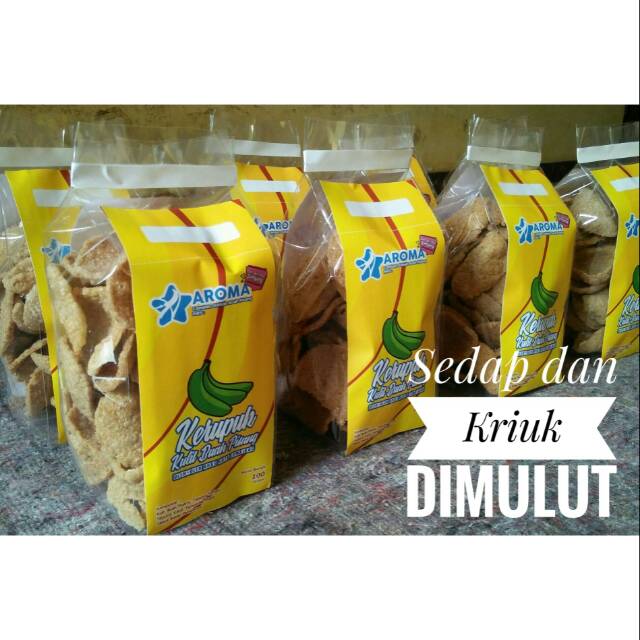 

KERUPUK KULIT PISANG (KERUKULPIS) - AROMA LUMAJANG