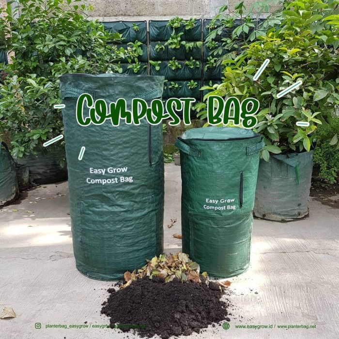 Grosir Compost Bag - Tas Sampah Tebal
