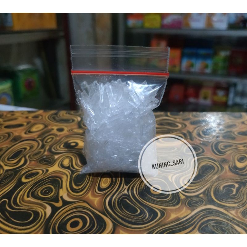 

MENTOL KRISTAL / CRYSTAL MINT FOOD GRADE 5 gr