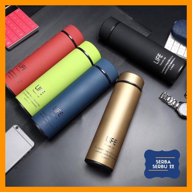 Termos LIFE Tahan Panas / Vacuum Flask Termos Trendy Business 500 ML