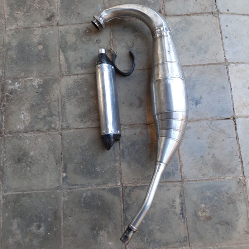knalpot r9 valencia original ninja 150 r rr