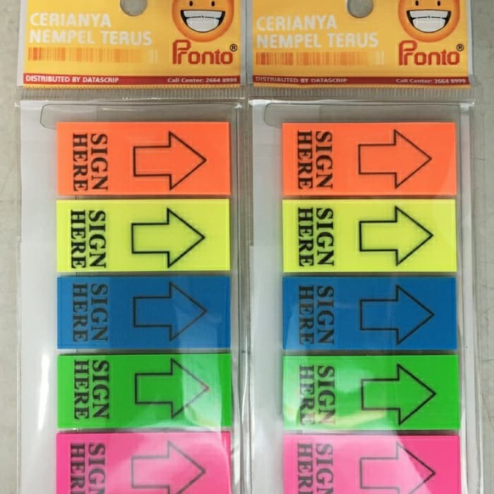

Sign Here Pronto Warna Warni