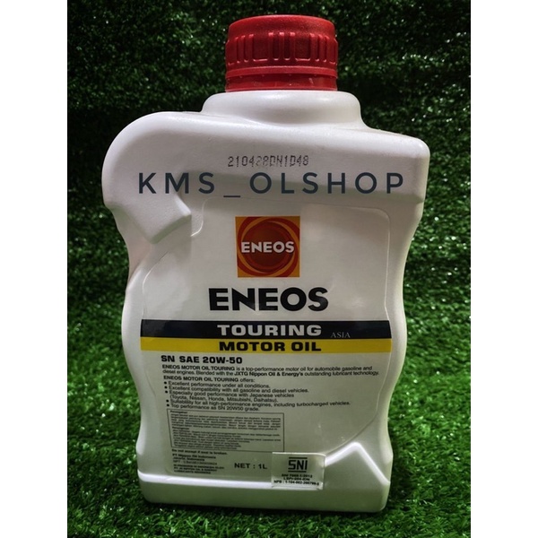 Oli Eneos Touring SN 20W-50 1 Liter Oli Mesin Motor dan Mobil 1000 ml JXTG Nippon Oil &amp; Energy