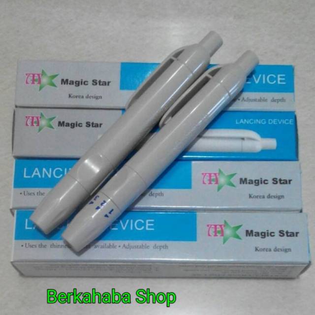 PEN LANCET MAGIC STAR    Lancing device merk Magic Star