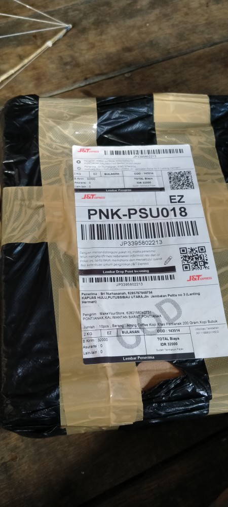 Aming Coffee Kopi Khas Pontianak 200 Gram