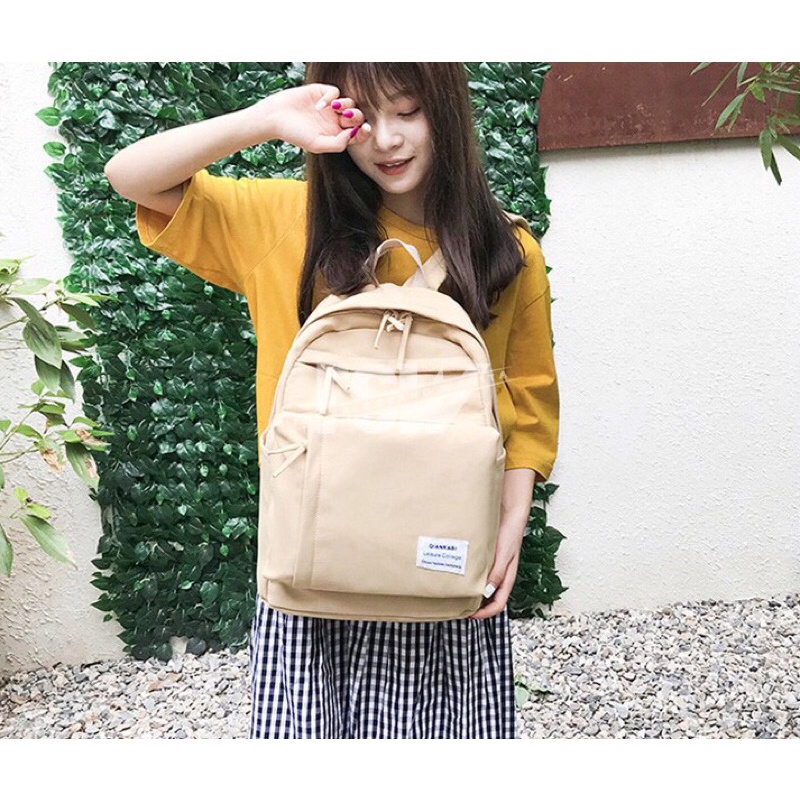 Tas Ransel Perempuan Kanvas Korea Terbaru Murah