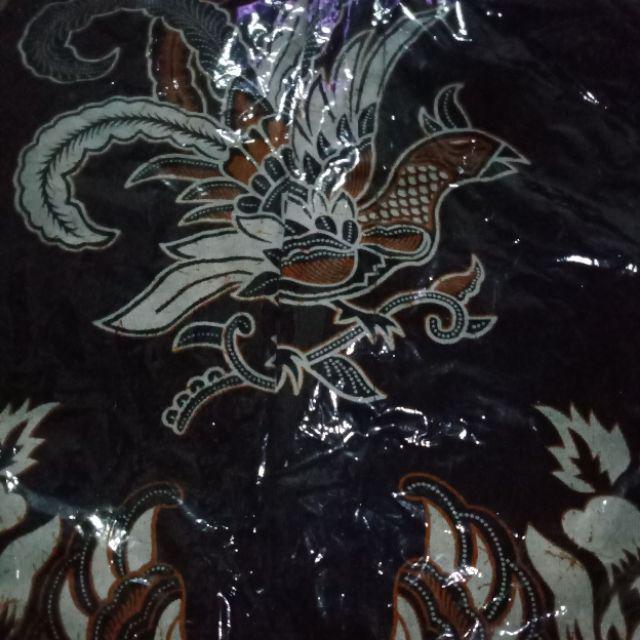 Kemeja Batik Pria Distro Batik Motif Ayam Ketawa M L Xl