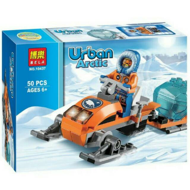 LEGO BELA 10437 URBAN ARCTIC SNOW MOBILE