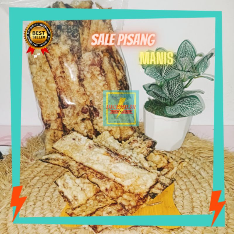 

Sale pisang lidah kering manis gurih renyah oleh oleh dicemilin 1kg
