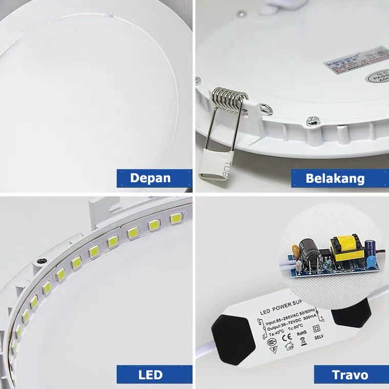 Lampu Downlight LED Lampu Panel LED Inbow Kotak