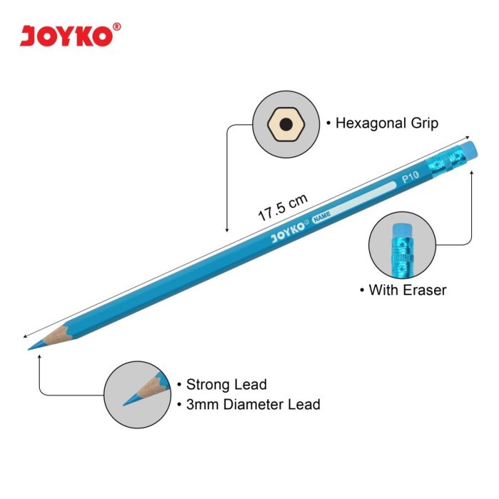 

Mantap Joyko Pensil Warna Dapat Dihapus Erasable Color Pencils 24Warna Cp-115 Murah