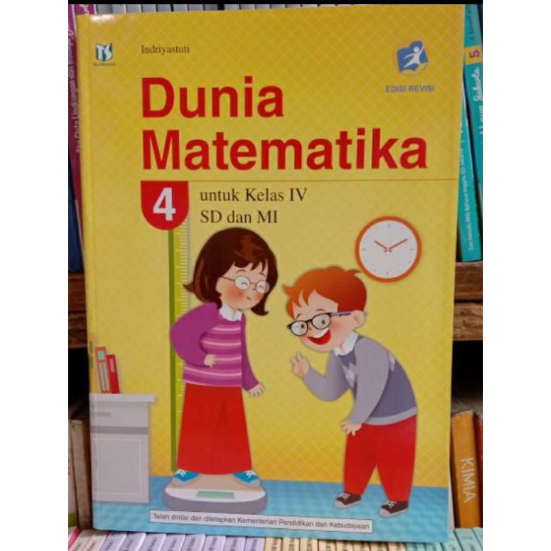 Download Buku Dunia Matematika Kelas 4 Indriyastuti Cara Golden