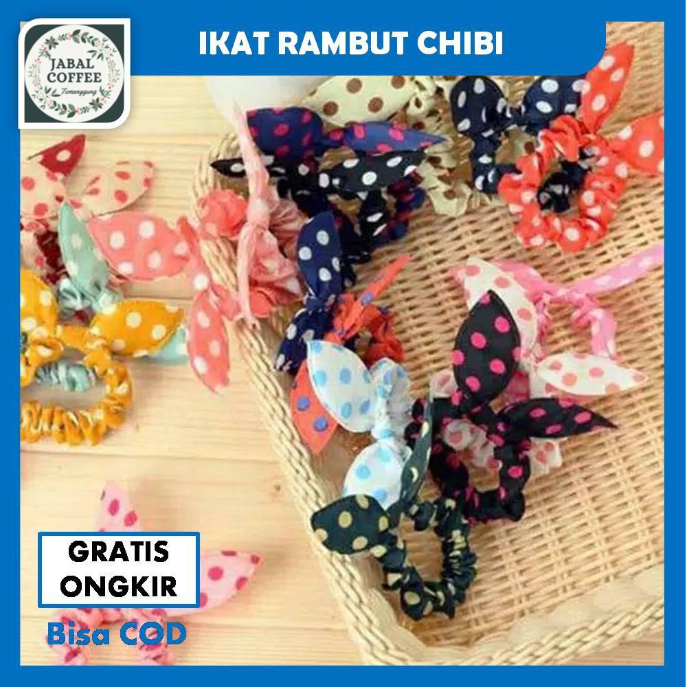 Ikat Rambut Pita Chibi / Ikat Rambut Small / Ikat Rambut Chibi / Kuncir Rambut Pita / Kuncir CibiJ93