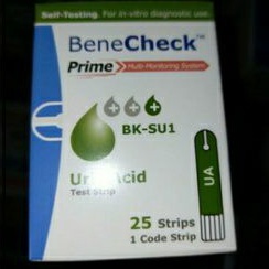 Strip kolesterol benecheck prime 10 strip / Strip gula darah benecheck prime  25 strip / Strip asam urat benecheck prime  25 strip